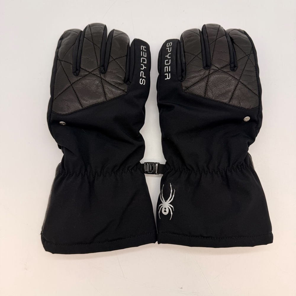 Spyder Black Winter Gloves size L